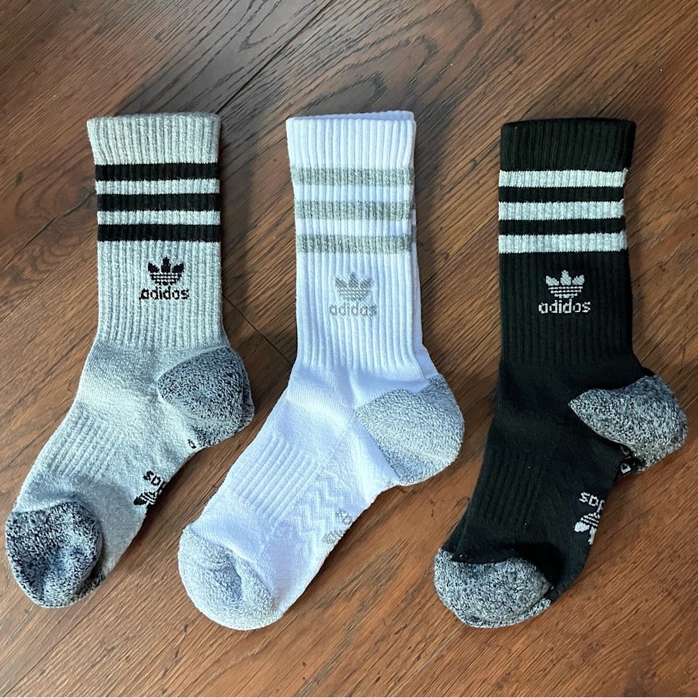adidas Roller Crew Socks - 3 pairs